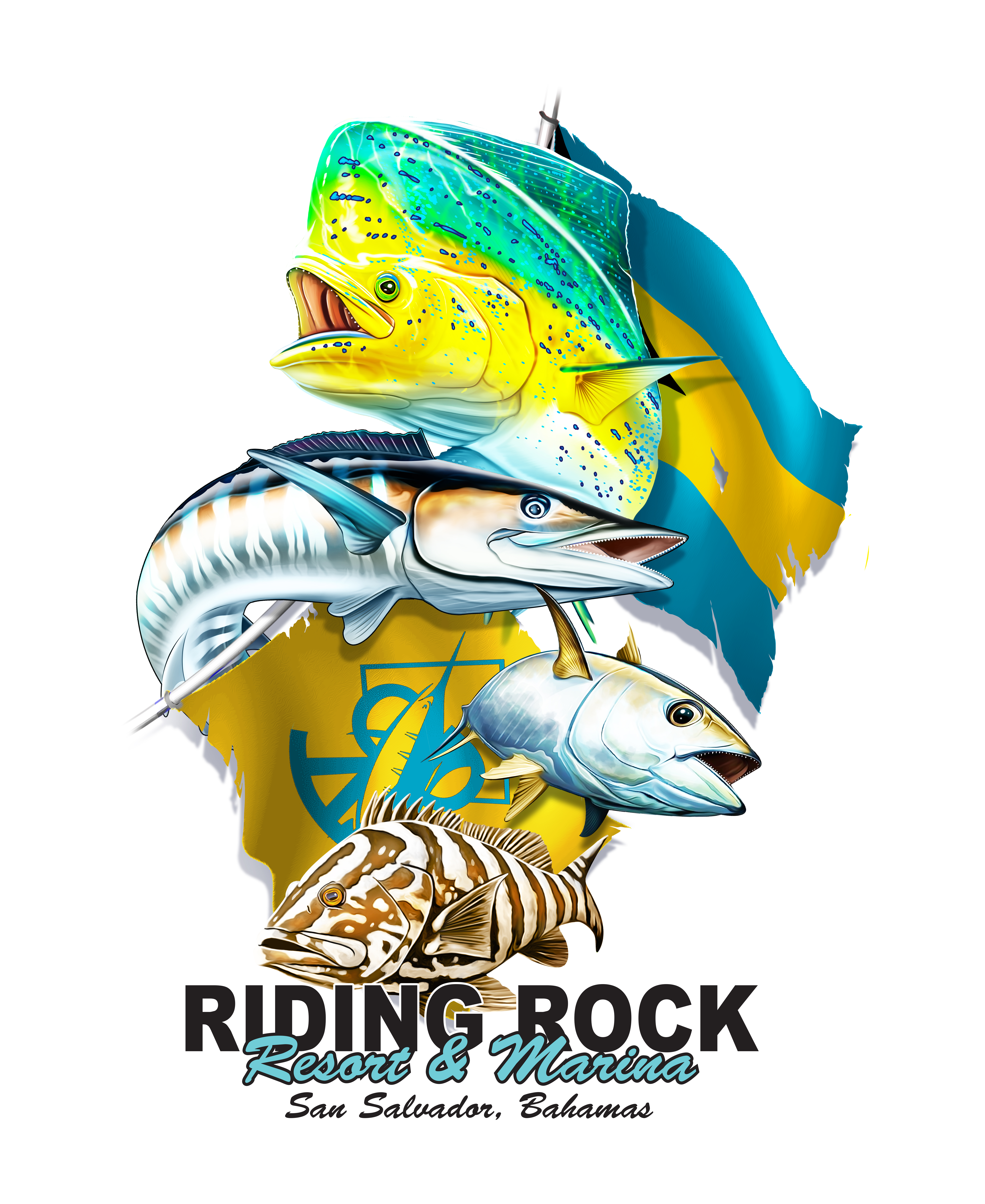 Riding Rock Fishing Shirt