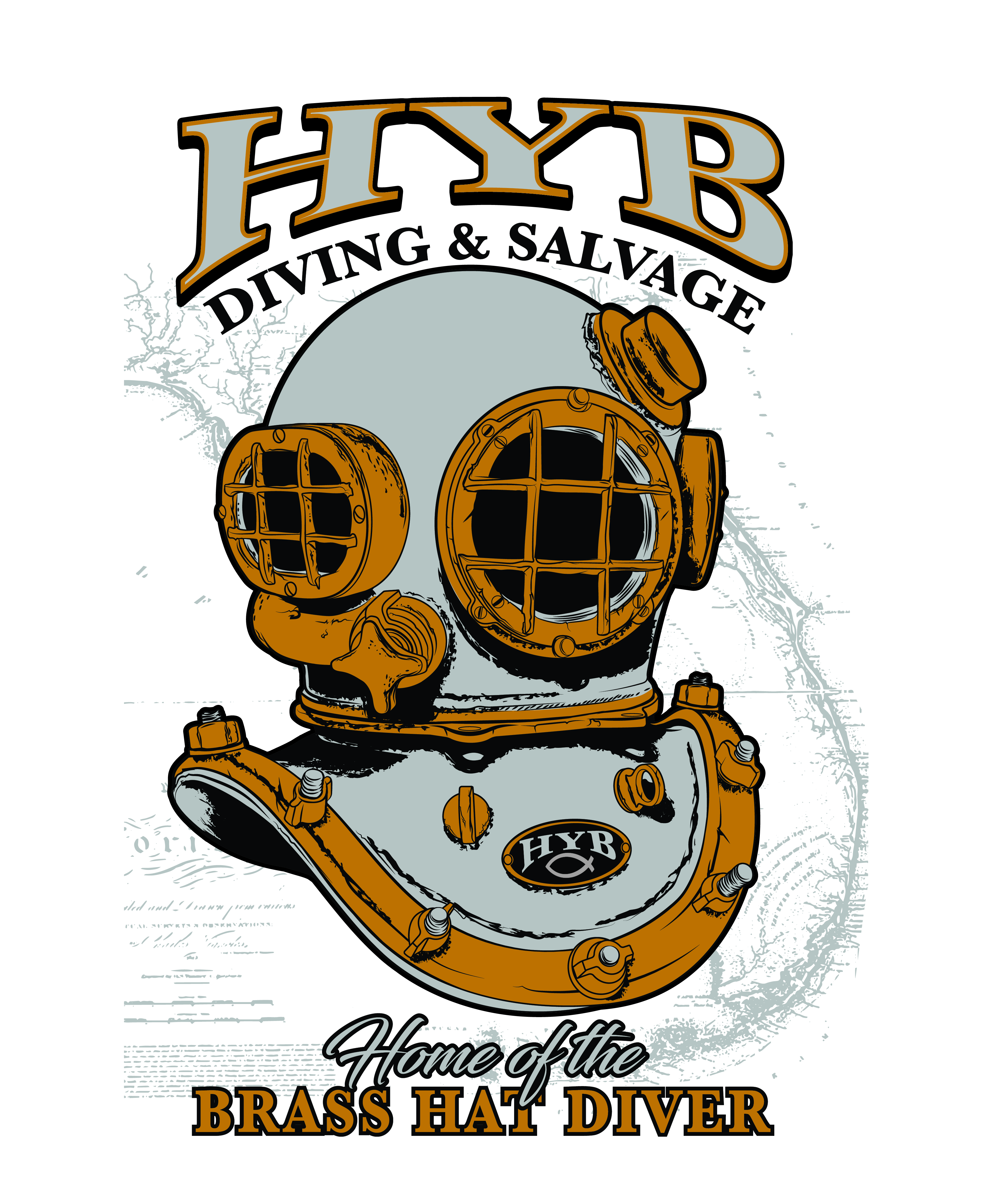 HYB Diving Brass Hat Diver